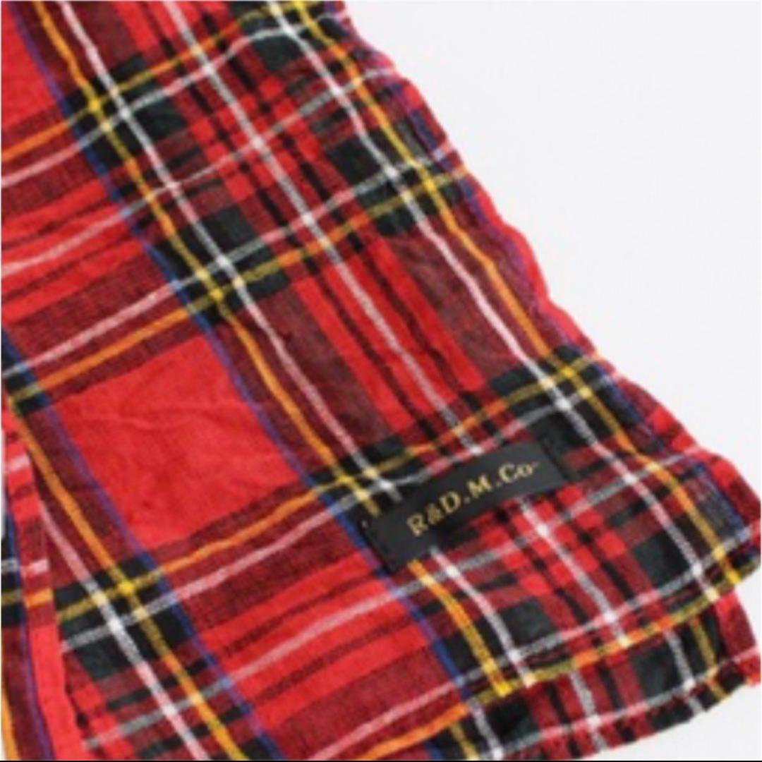新品　R&D.M.Co- リネン　ストール