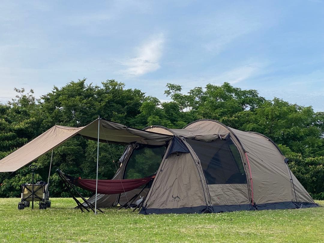 TOMOUNT トンネルテント 2ルーム 耐水圧2500mm