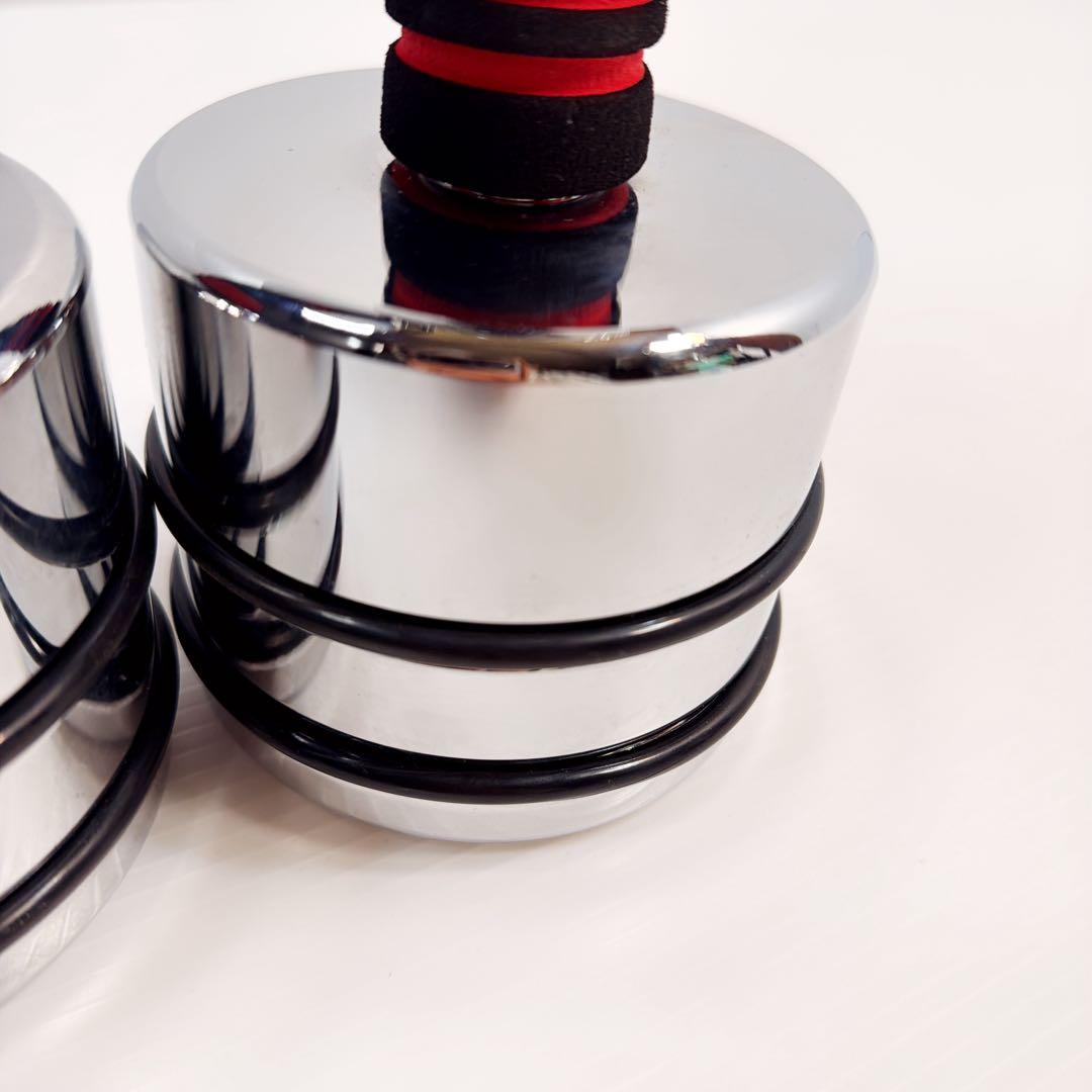 Northdeer　可変式スチール製　10kg　ダンベル　2個セット　鏡面仕上げ