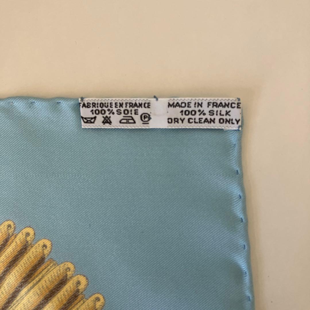 HERMES　エルメス　大判スカーフ　カレ90　サーベル飾袋　5760