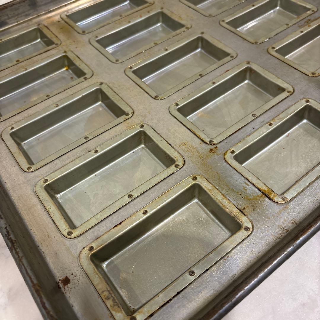 千代田金属 フィナンシェ型 20個取 大型サイズ 製菓道具 - 調理器具