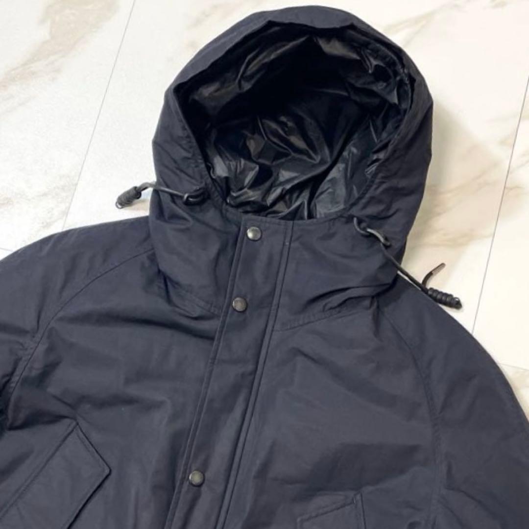 【近年 3way】アクアスキュータム モッズコート ダウンライナー単体可ネイビー