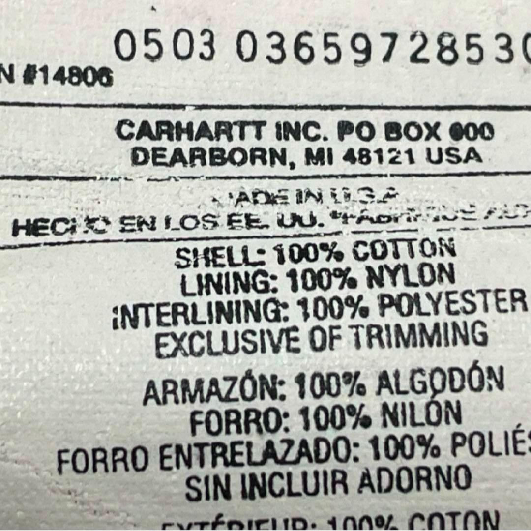 に*い様 カーハートジャケット USA製 トラディショナルジャケット ダックジャ