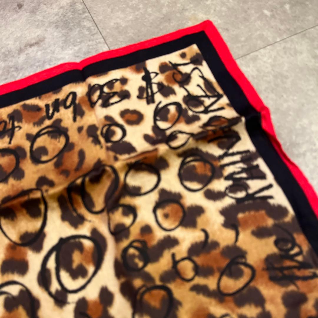 新品未使用 レア ヴィヴィアン vivienne rock ハンカチ ヒョウ柄