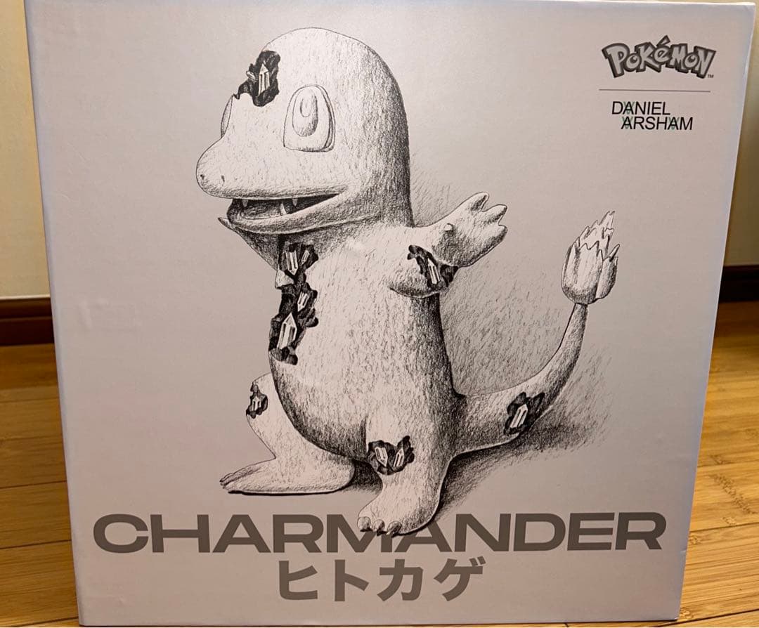 ダニエルアーシャム × ポケモン ヒトカゲ　Daniel Arsham