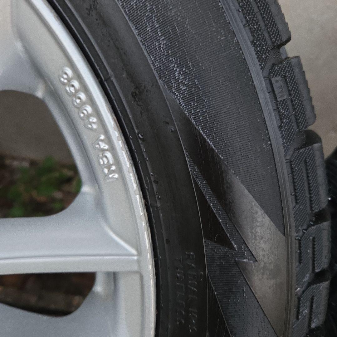 中古　スタッドレスタイヤホイール4本 16インチ 4H100 6.5J +48