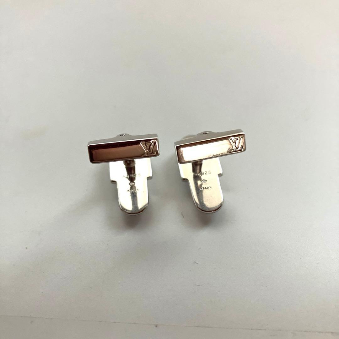 LOUIS VUITTON ルイヴィトン ブトン ドゥマンダミエ カフス