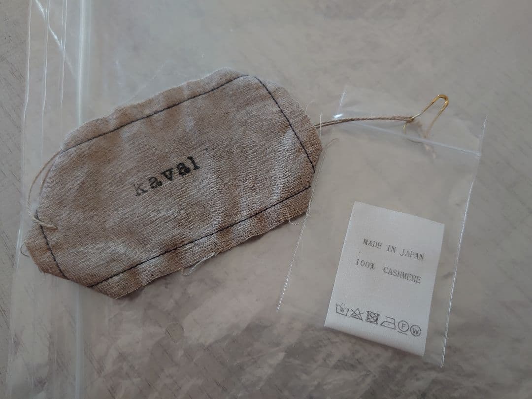 kaval カヴァル／blanket stole (cashmere100)