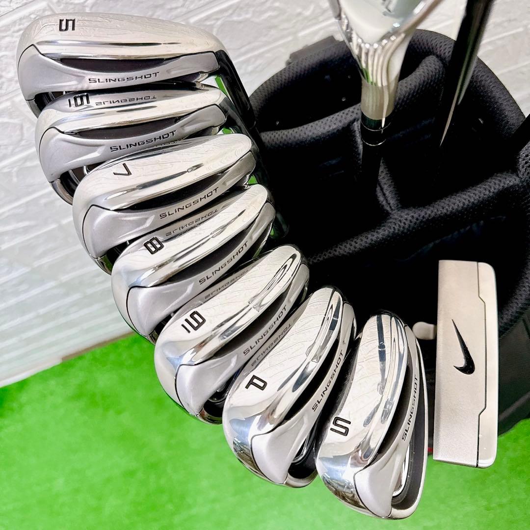 美品☆ ナイキ スリングショット メンズ ゴルフクラブ 11本フルセット