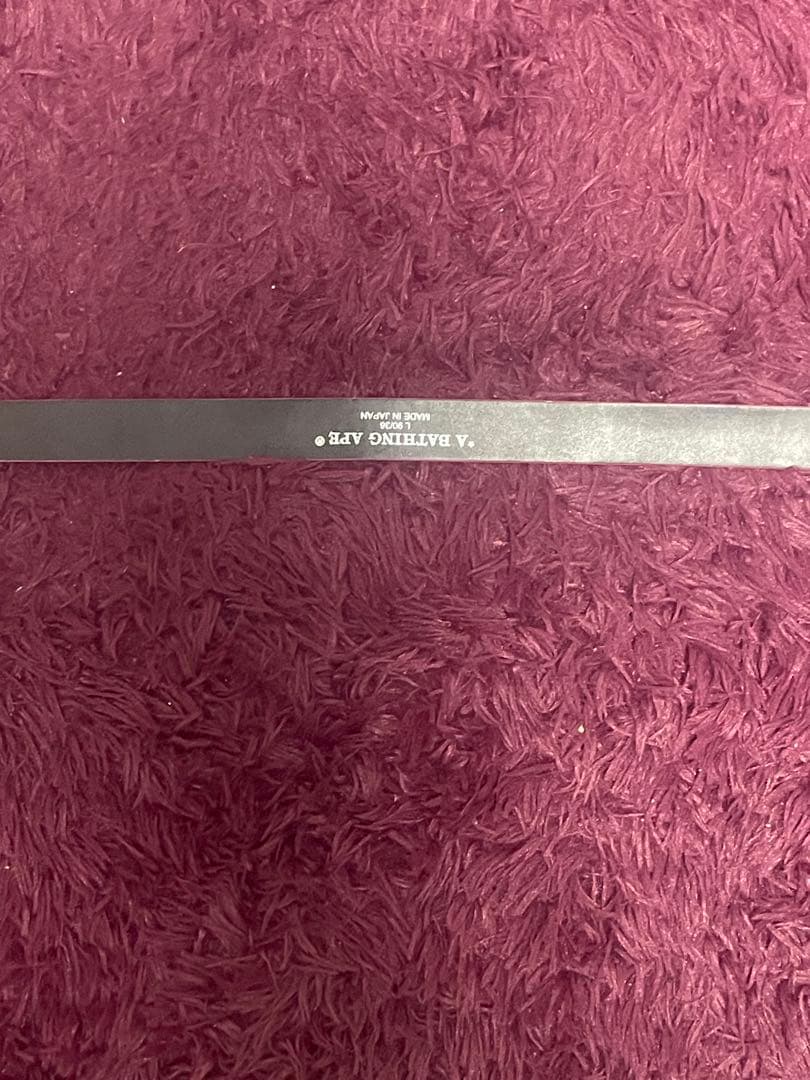 あ*り様 BAPE ape ストーンピンクベルト