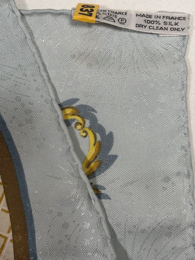 【希少美品】LA CLÉ DES CHAMPS 自由の天地への鍵エルメスカレ90