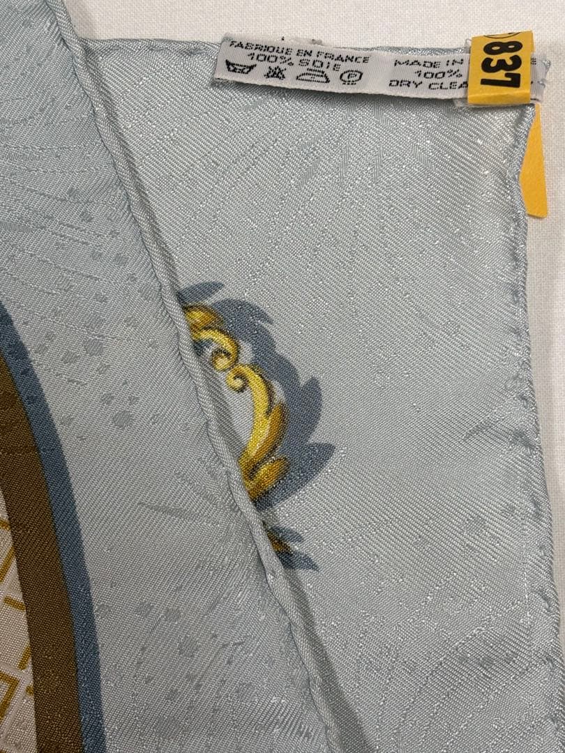 【希少美品】LA CLÉ DES CHAMPS 自由の天地への鍵エルメスカレ90