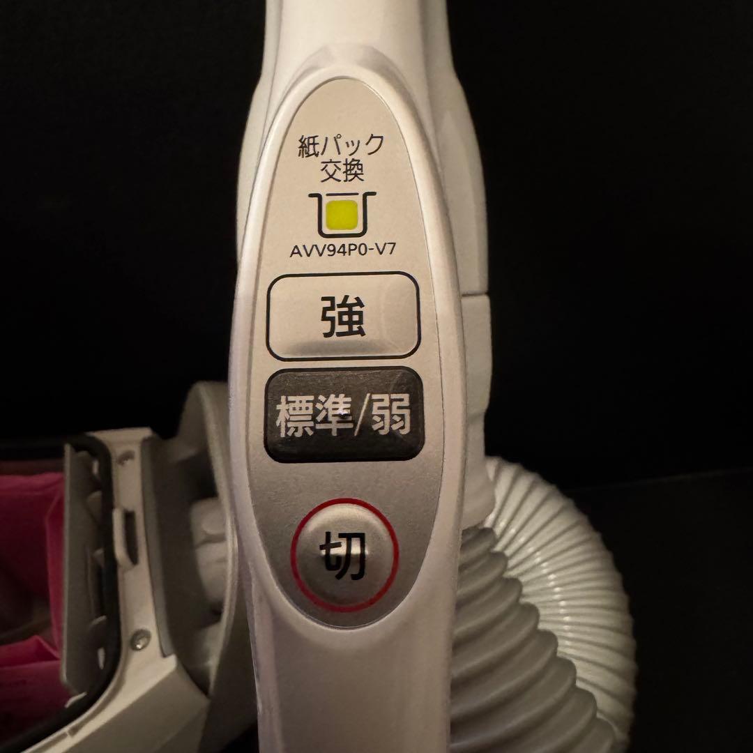 【美品】Panasonic キャニスター 掃除機 MC-PJ21A-C