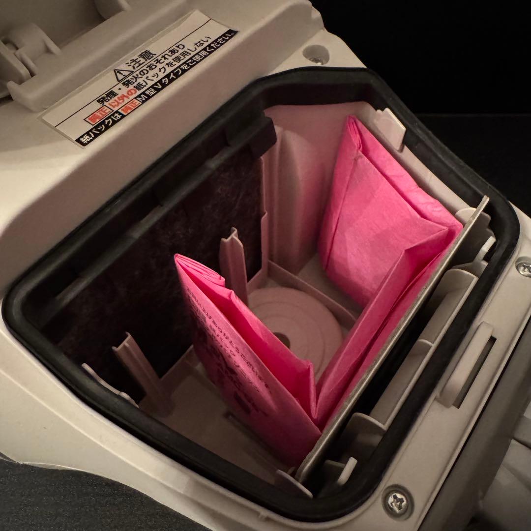 【美品】Panasonic キャニスター 掃除機 MC-PJ21A-C