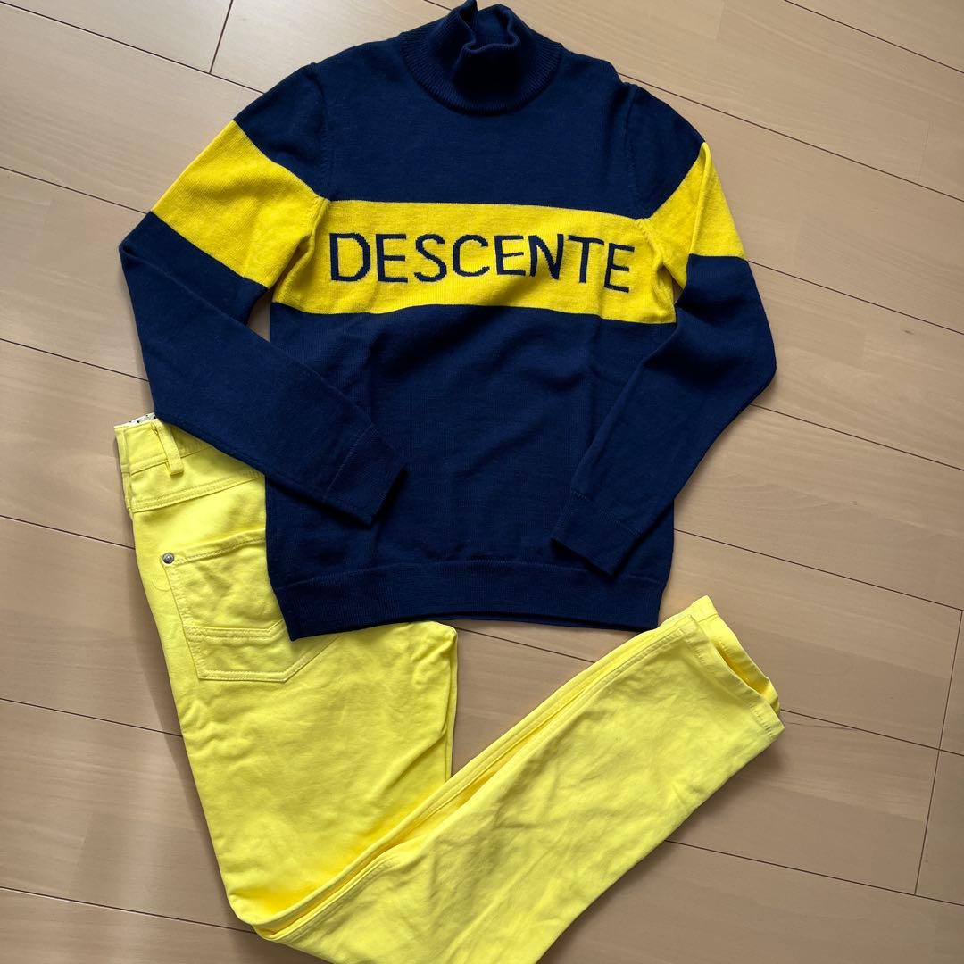 デサントゴルフ ウールハイネックセーター レディース【1】