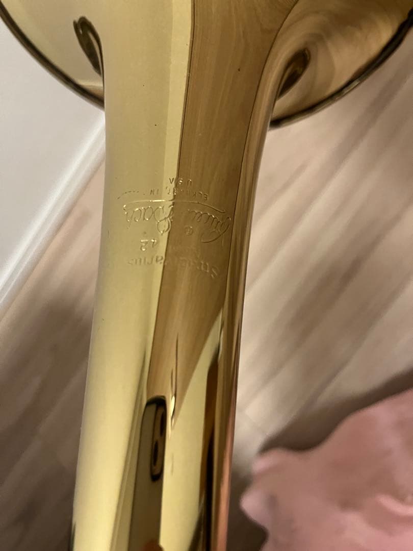 【Ｋ】テナートロンボーン 本体 Bach 42 マウスピース付き