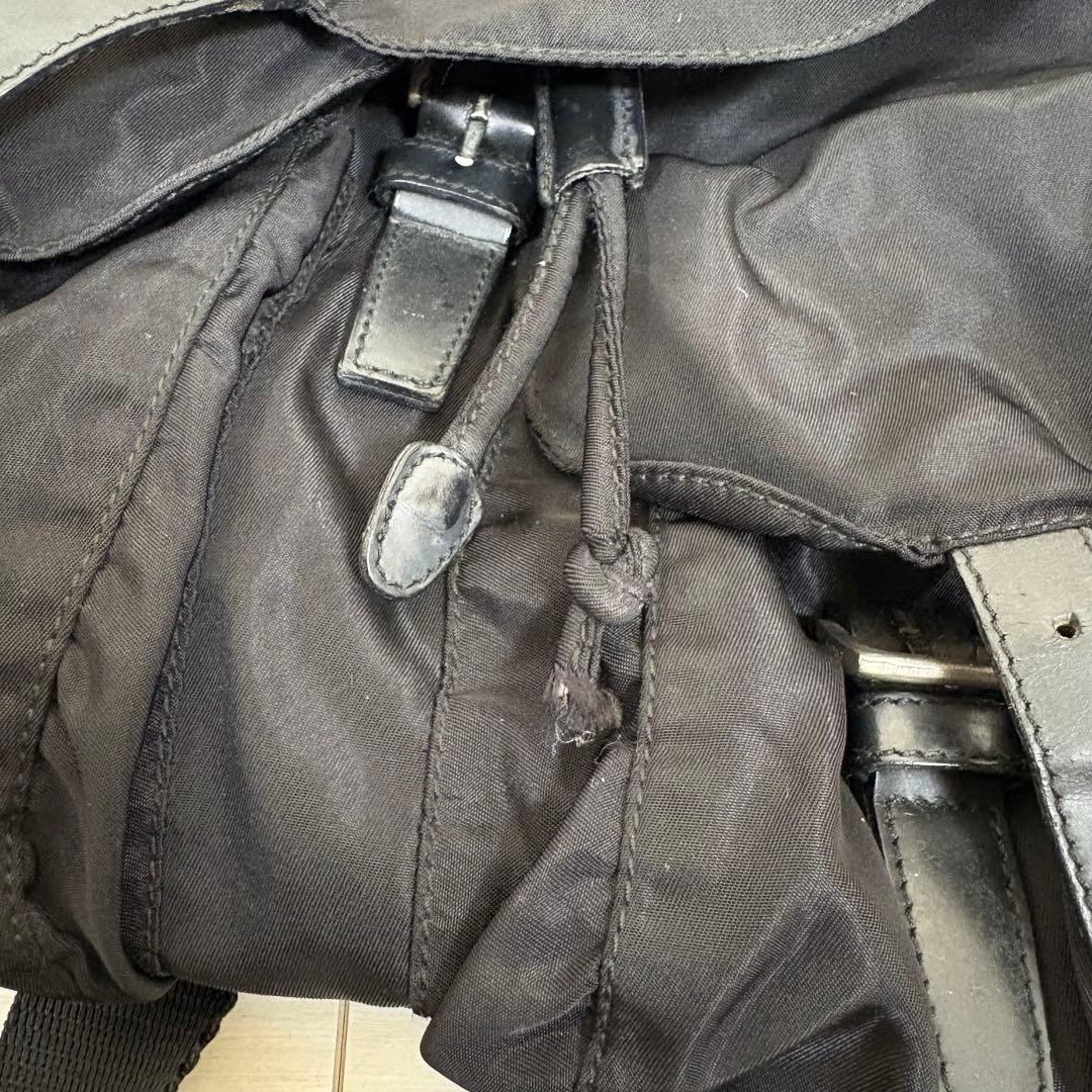 PRADA プラダ リュック バックパック 三角ロゴプレート ナイロン