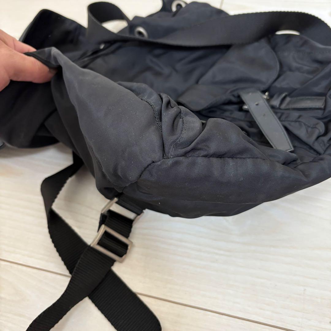 PRADA プラダ リュック バックパック 三角ロゴプレート ナイロン