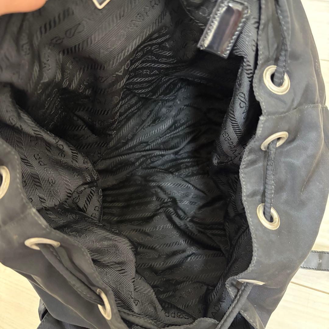 PRADA プラダ リュック バックパック 三角ロゴプレート ナイロン