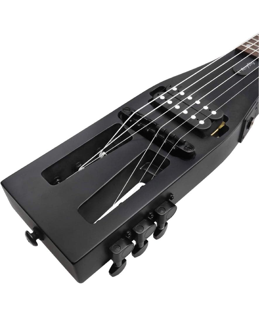 Anygig ポータブル　トラベルエレキギター 82CM 1.6KG ブラック