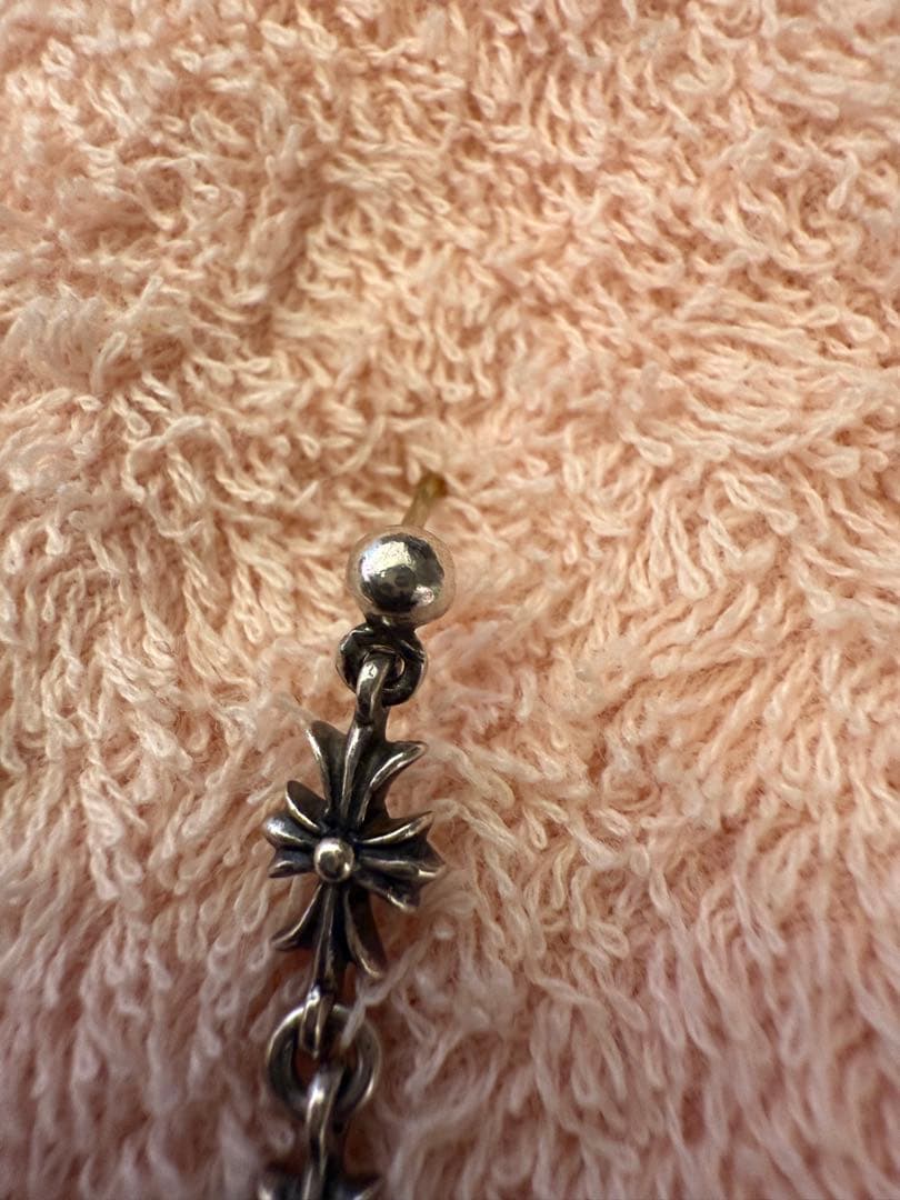 クロムハーツ　タイニーEドロップピアス　CHプラスTINYE