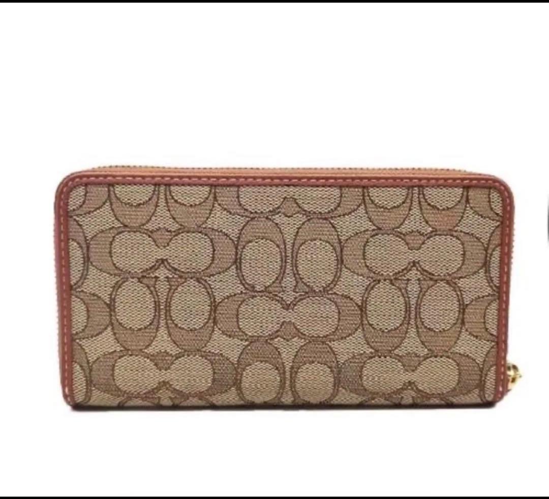 coachコーチ×ミッキーマウスシグネチャーレザー長財布