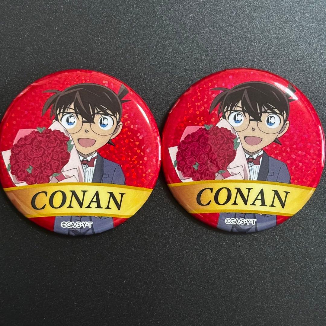名探偵コナン TVアニメ30周年記念展 缶バッジ 江戸川コナン - メルカリ