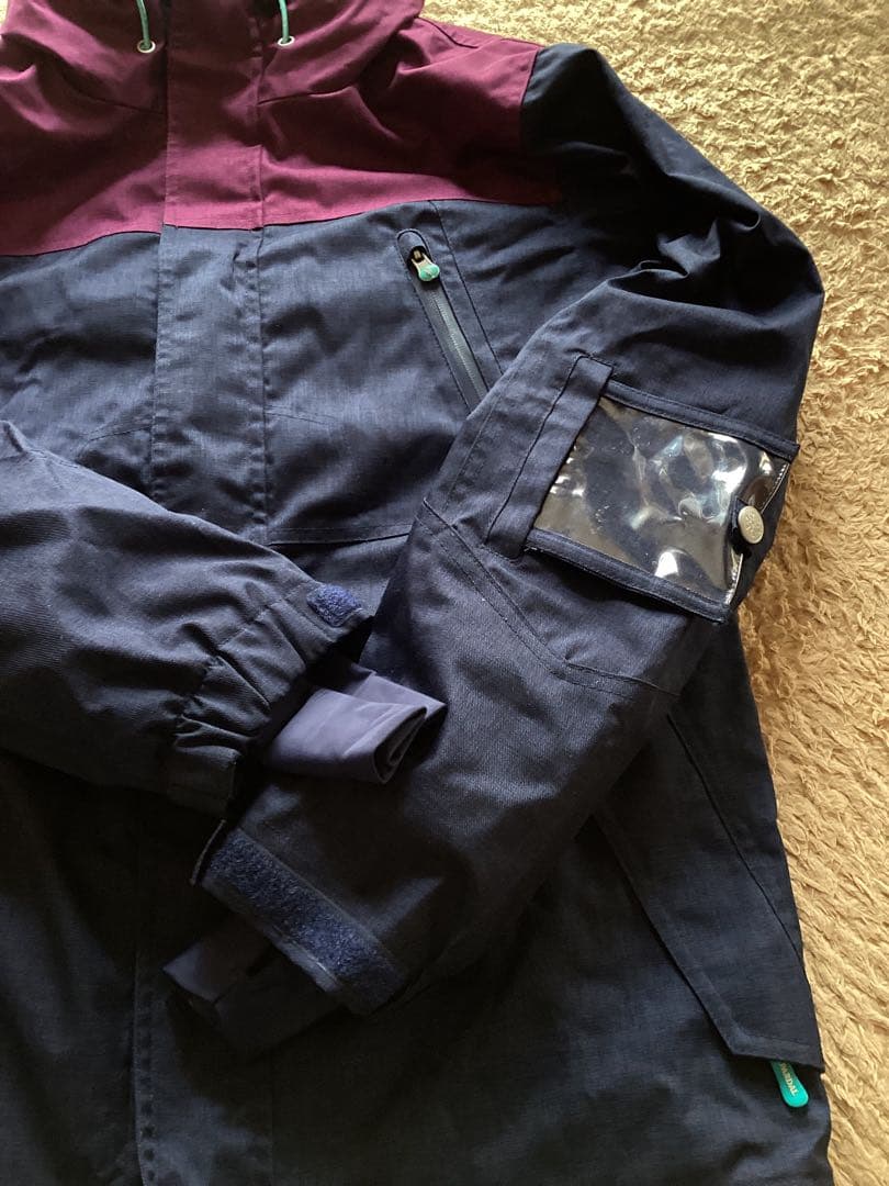 ICEPARDALレディース９号スノボウェアスキーウェアゴーグル、手袋セット