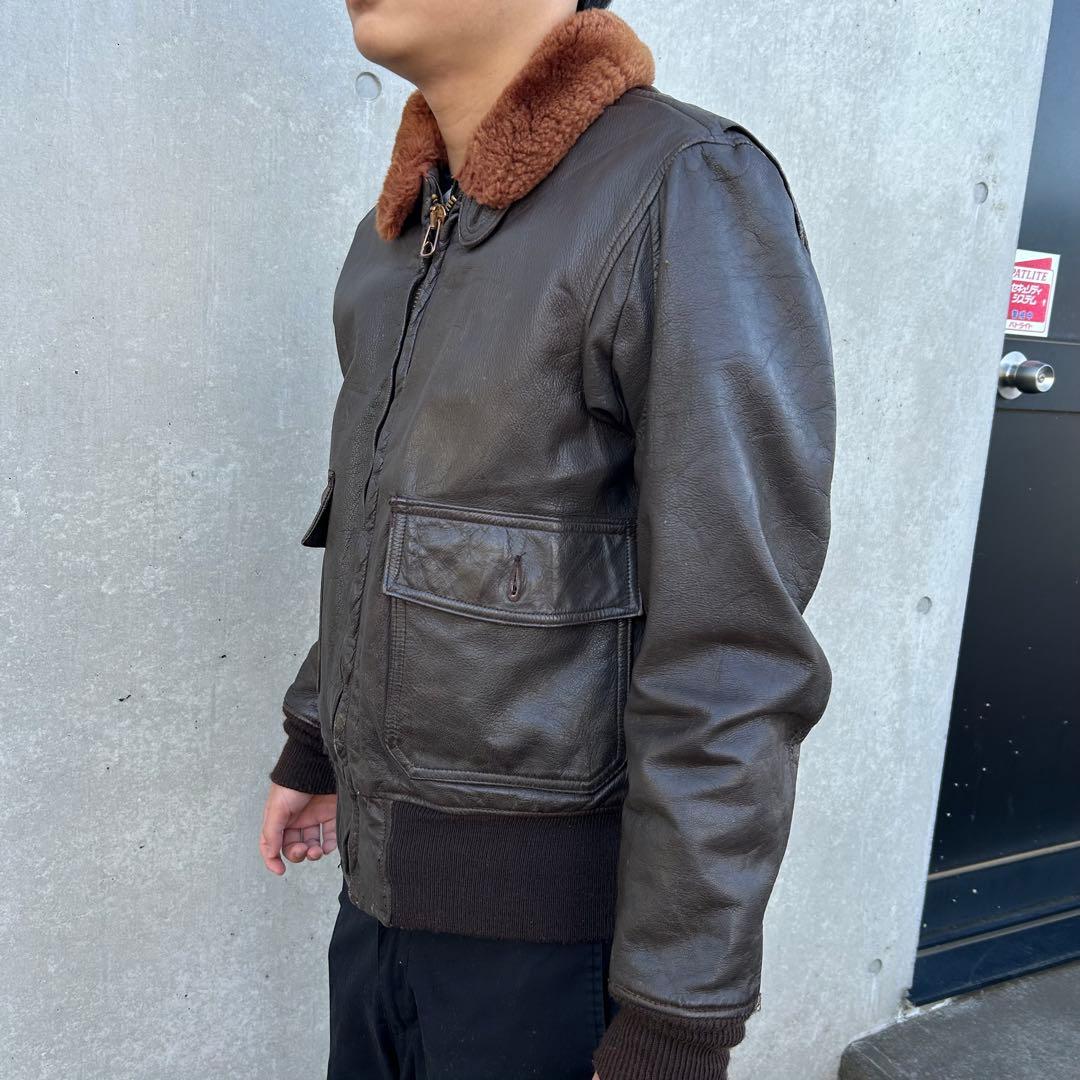 U.S.NAVY G-1 Flight Jacket 60s 米海軍 後期型
