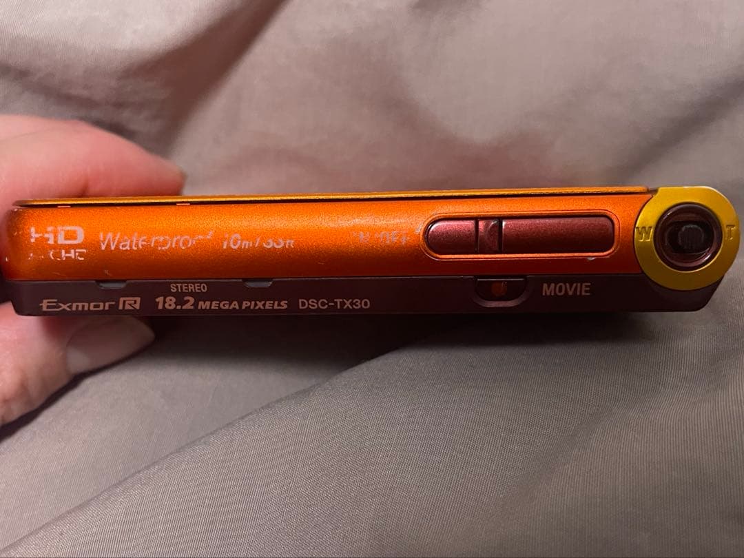 SONY Cyber-shot オレンジ