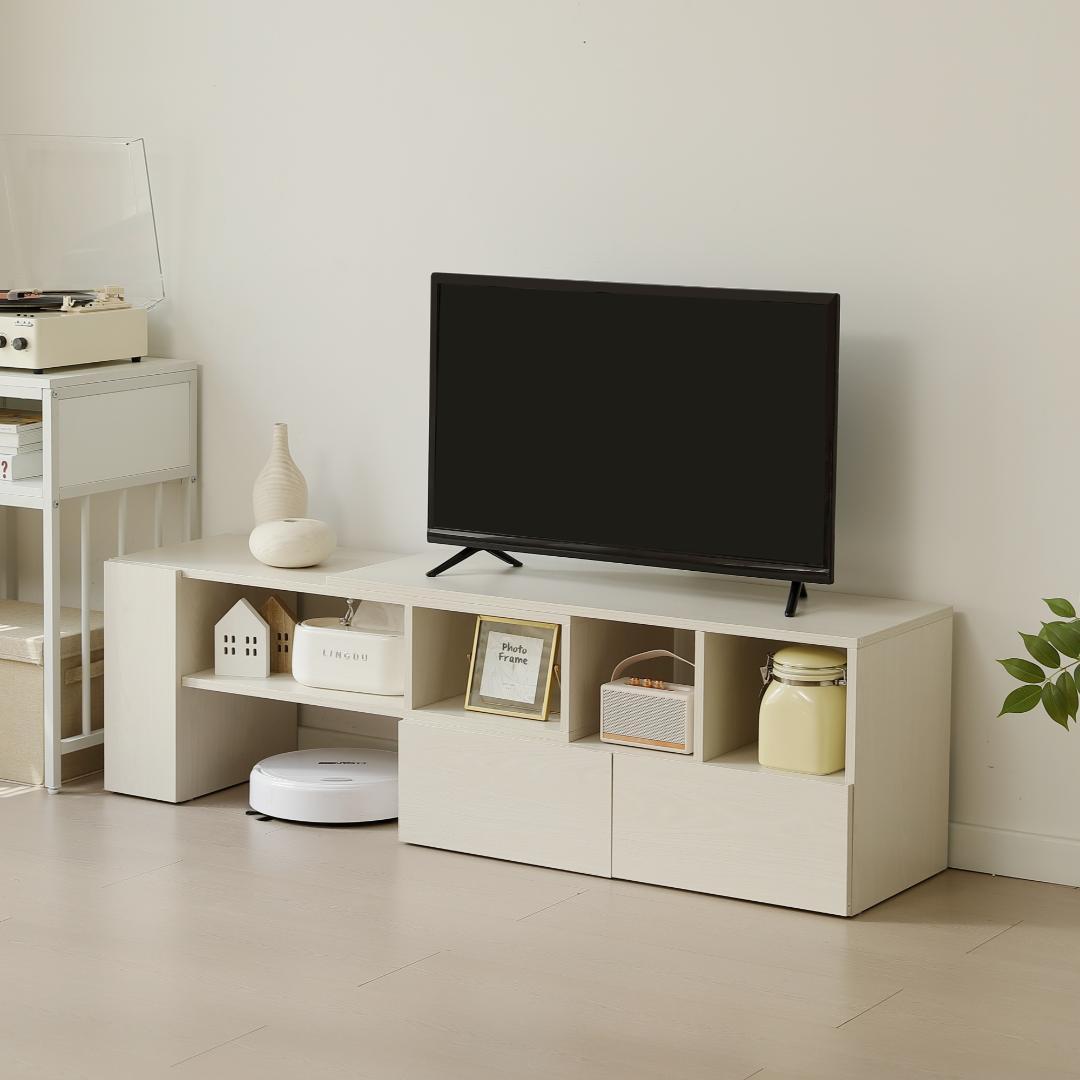 テレビ台 伸縮自由 幅95～169cmリビングボード 北欧 L字 TV台 TV台 L字