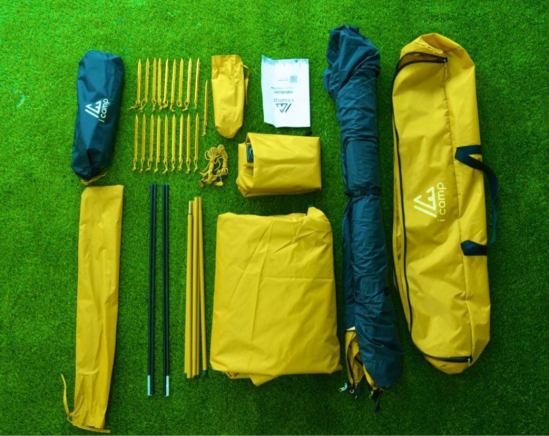 大セール！送料込！新品 icamp テント　ラクバイン　キャンプ　アウトドア