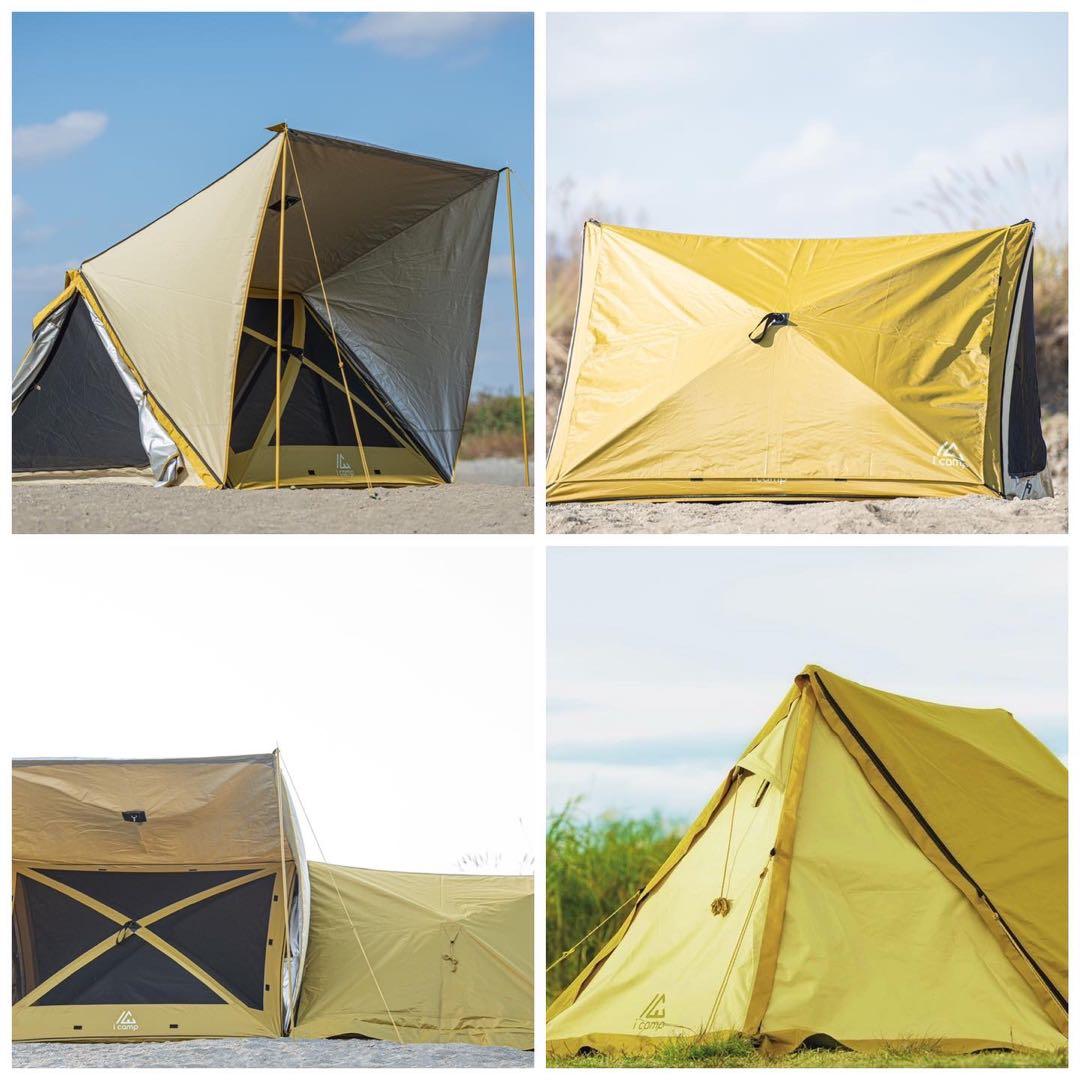 大セール！送料込！新品 icamp テント　ラクバイン　キャンプ　アウトドア