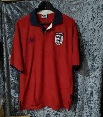 イングランド代表 アンブロ 2000年 Away