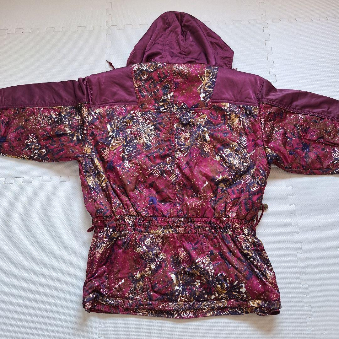 【FABLICE】スキーウェア上下 メンズ 90'ヴィンテージ 紫 セット