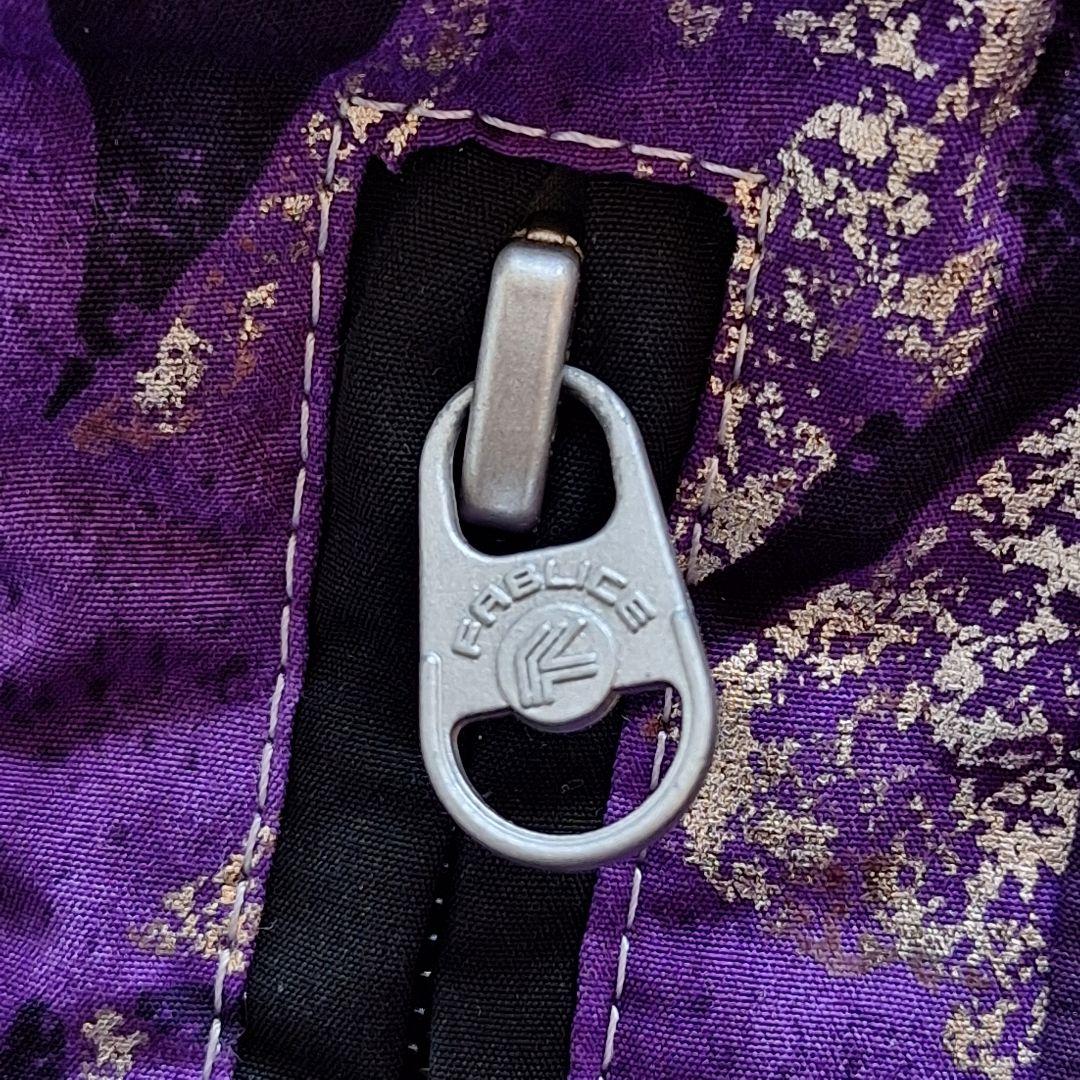 【FABLICE】スキーウェア上下 メンズ 90'ヴィンテージ 紫 セット