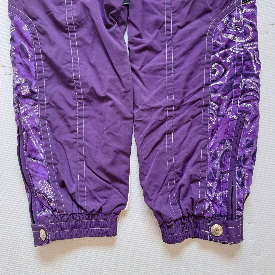 【FABLICE】スキーウェア上下 メンズ 90'ヴィンテージ 紫 セット