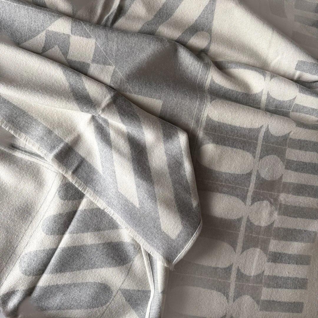 HERMES ウール ブランケット