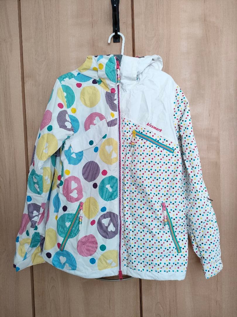 【美品】スキー　スノーボードウェア kissmark　キスマーク　8点セット