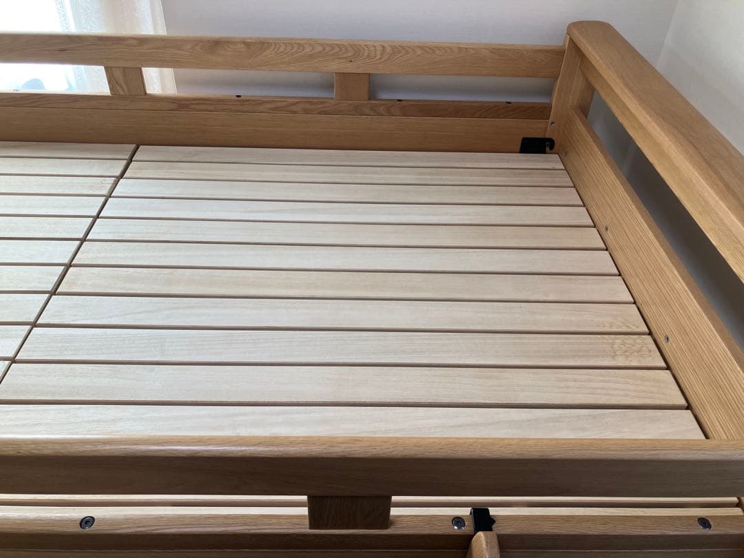 浜本工芸 No.5000 国産品 ミドルベッド ナチュラルオーク - メルカリ