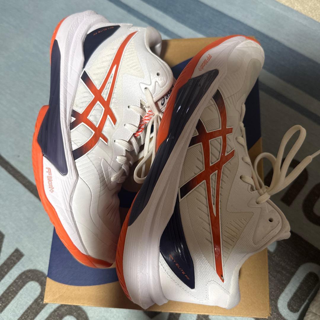 スカイエリートFF MT 3(ホワイト/ノヴァオレンジ) 24.5mm ※箱あり