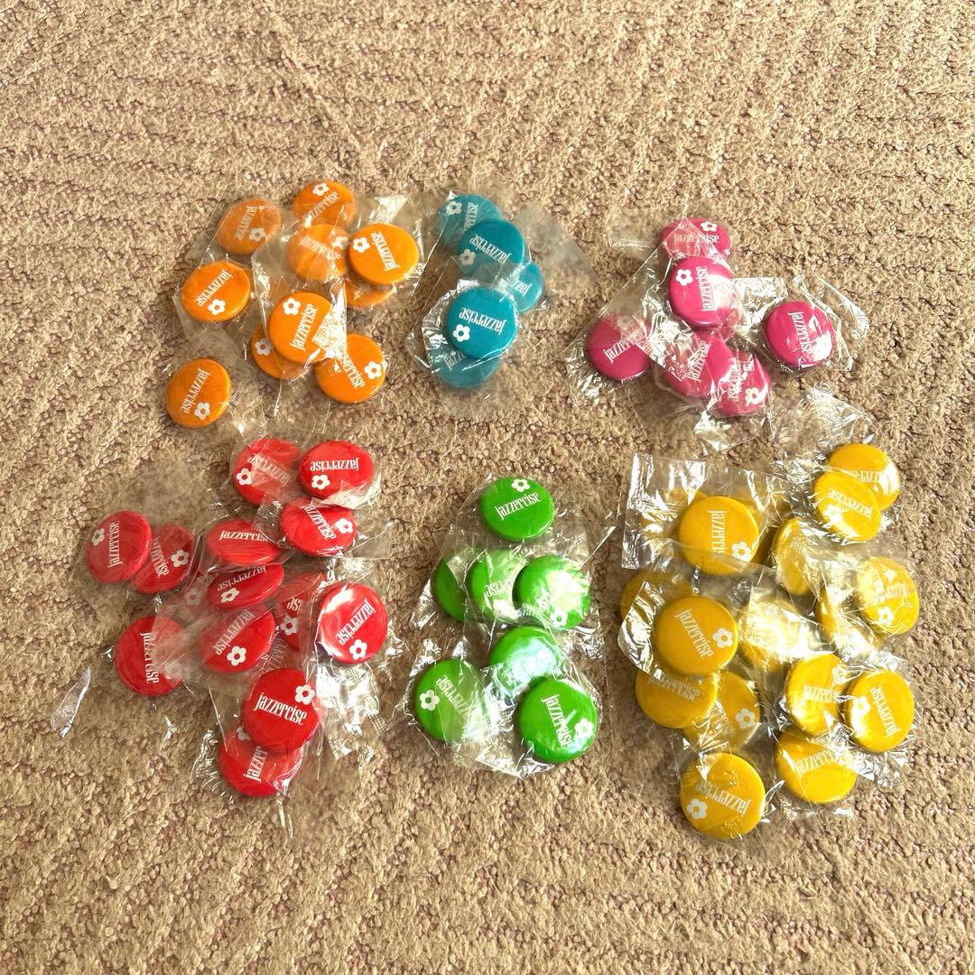 バラ売りOK！！JAZZERCISE缶バッチ②⑤⑥