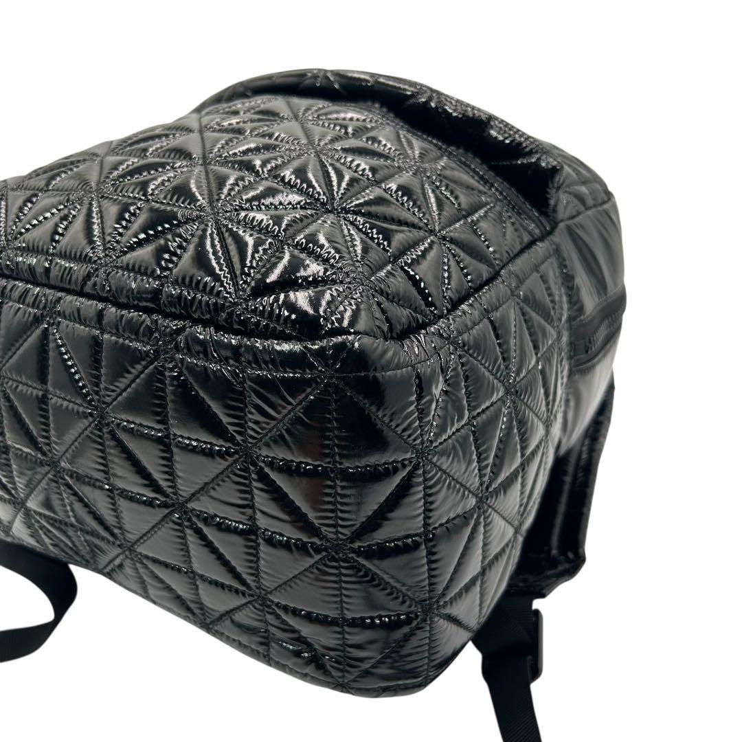 未使用級　ヴィーコレクティブ　リュック　キルティング　ナイロン　ロゴ　A4収納◎