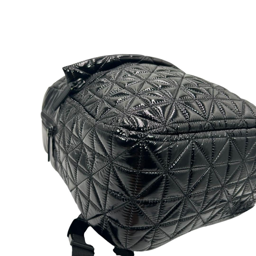 未使用級　ヴィーコレクティブ　リュック　キルティング　ナイロン　ロゴ　A4収納◎