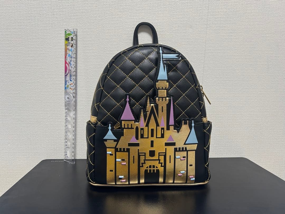 【カリフォルニア】ディズニーパーク 城 デザイン リュック70周年