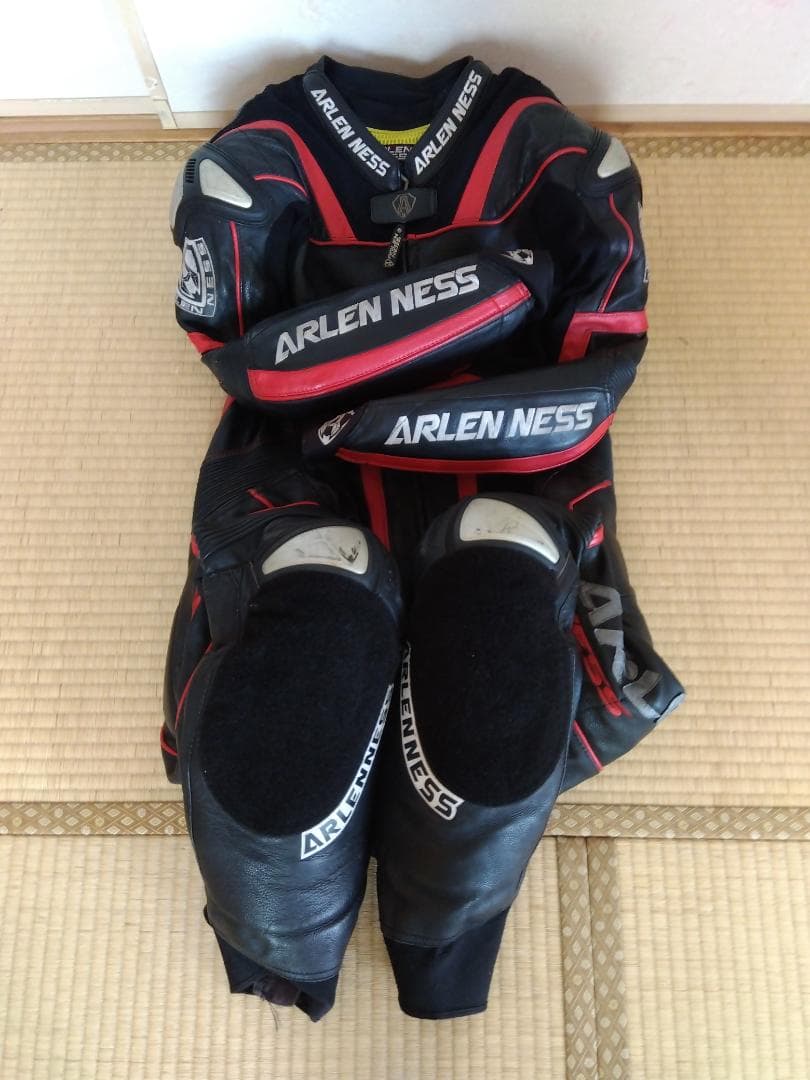 ARLEN NESS アレンネス レーシングスーツ サイズXLブラック/レッド