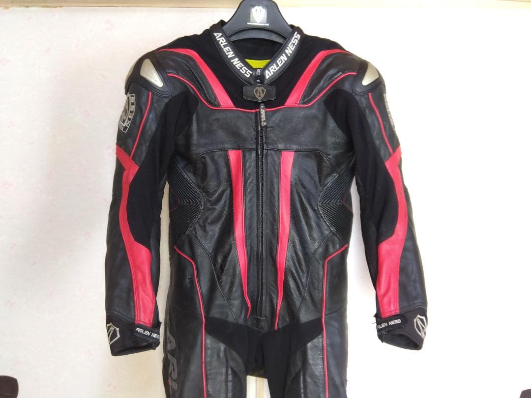 ARLEN NESS アレンネス レーシングスーツ サイズXLブラック/レッド