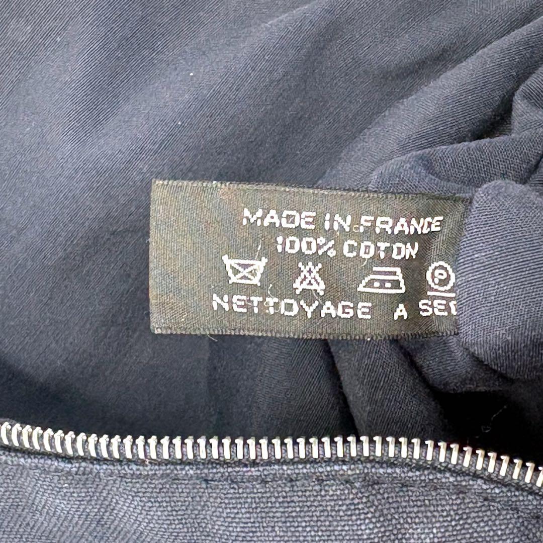 ✨希少✨HERMES エルメス 　ボリードポーチGM　ネイビーコットンキャンバス