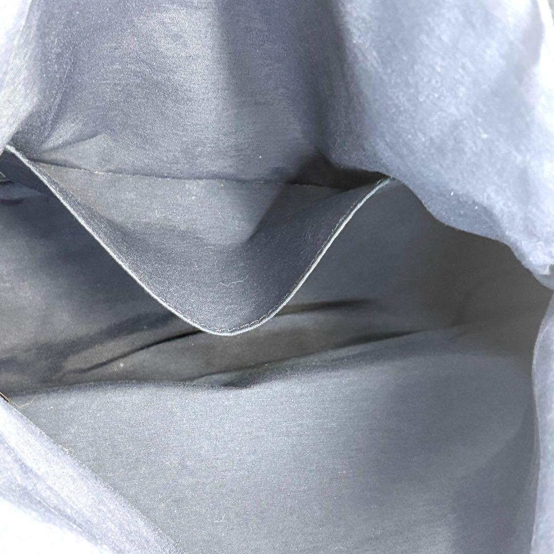 ✨希少✨HERMES エルメス 　ボリードポーチGM　ネイビーコットンキャンバス