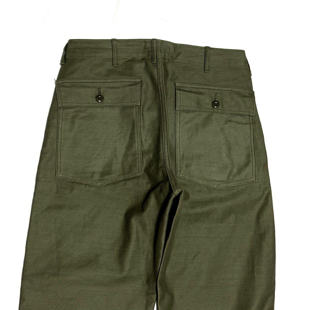 Moriさん専用良好 ダブルタップス ミルトラウザー カーキ コットンサテン